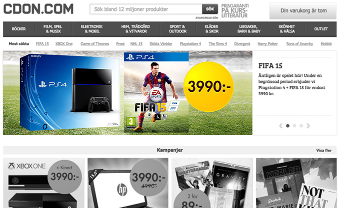 FIFA 15 hos cdon.com