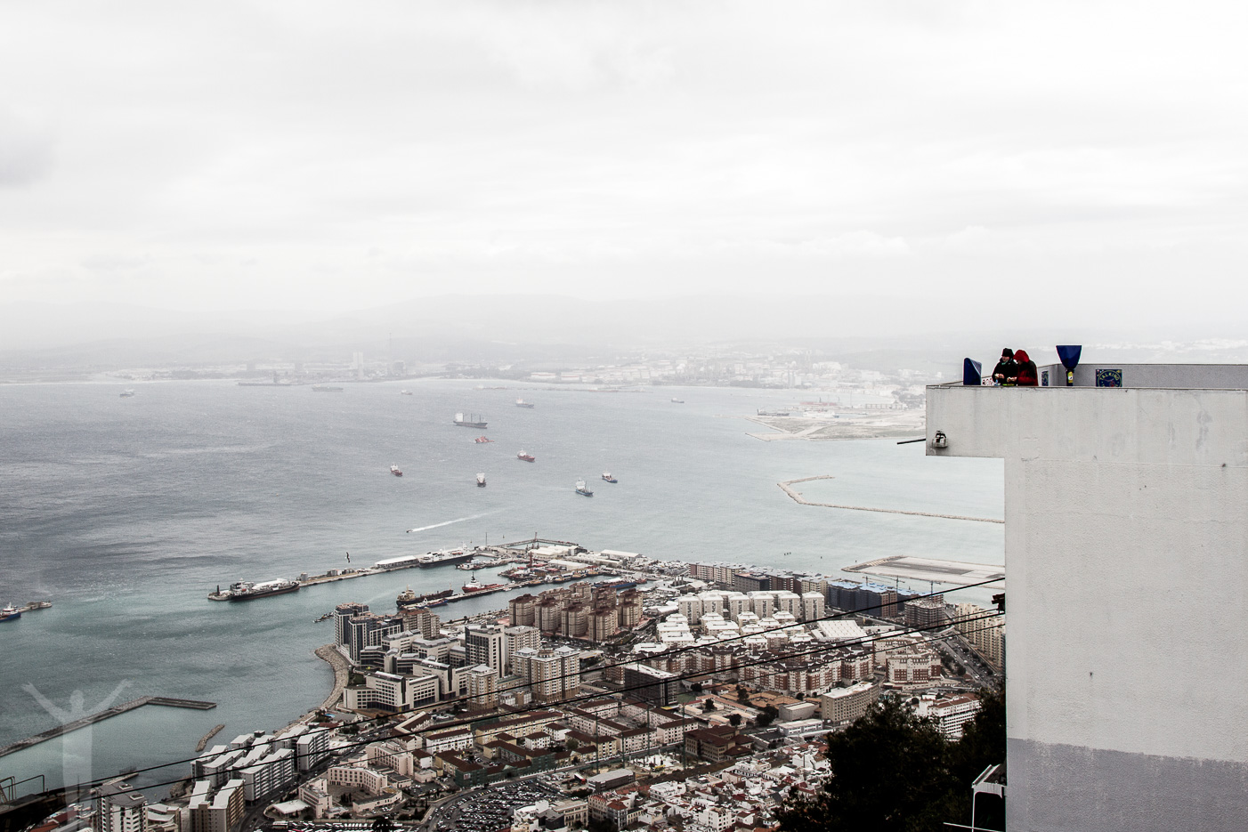 Utsikt över Gibraltar