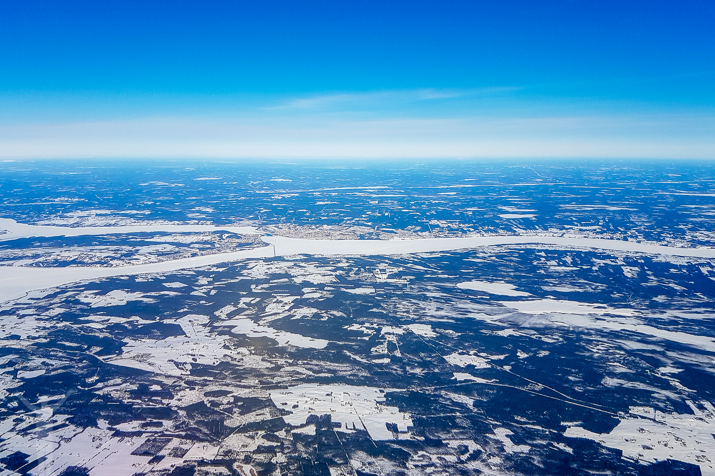 Jämtland och Östersund efter take off