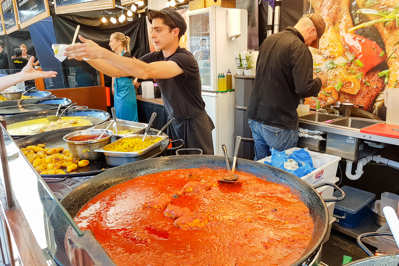 Italiensk matmarknad i Östersund