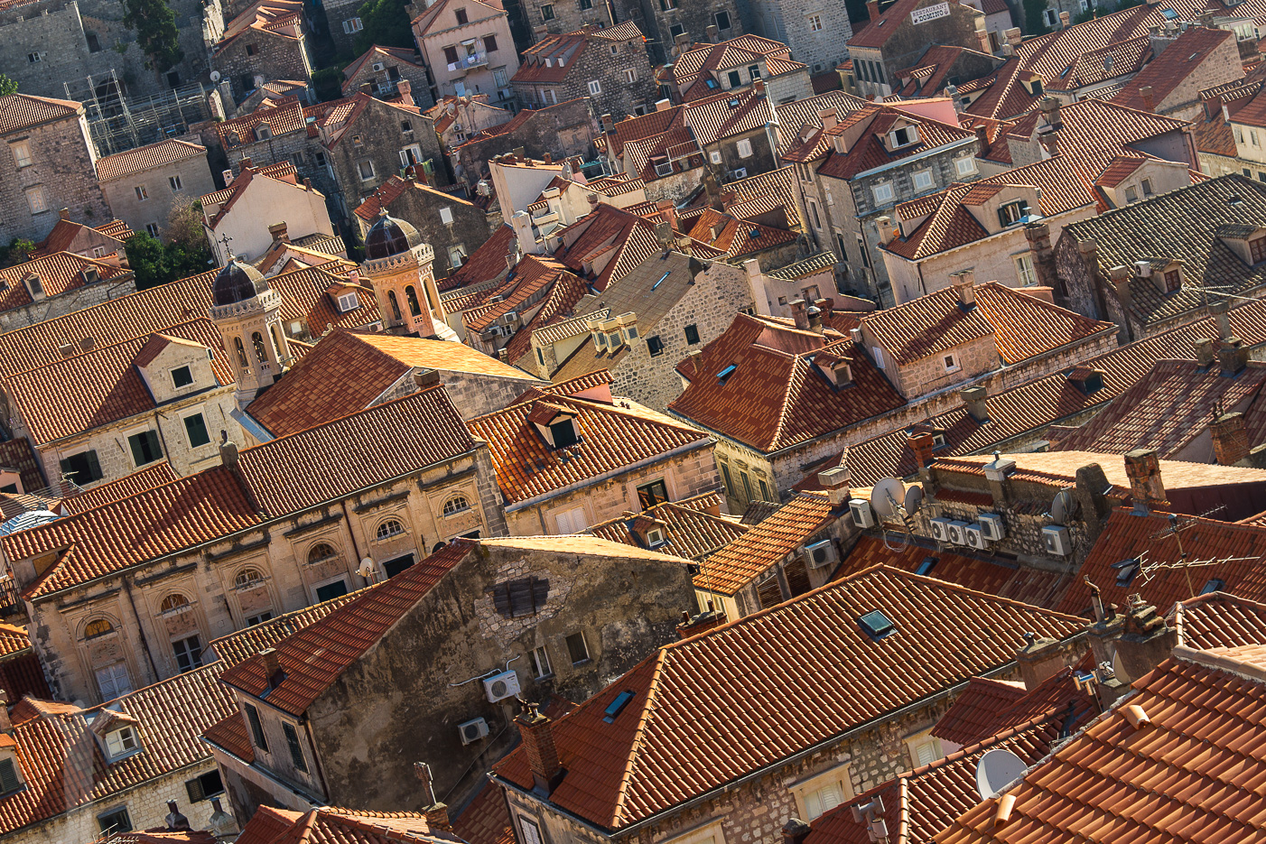 Takåsarna i Dubrovnik