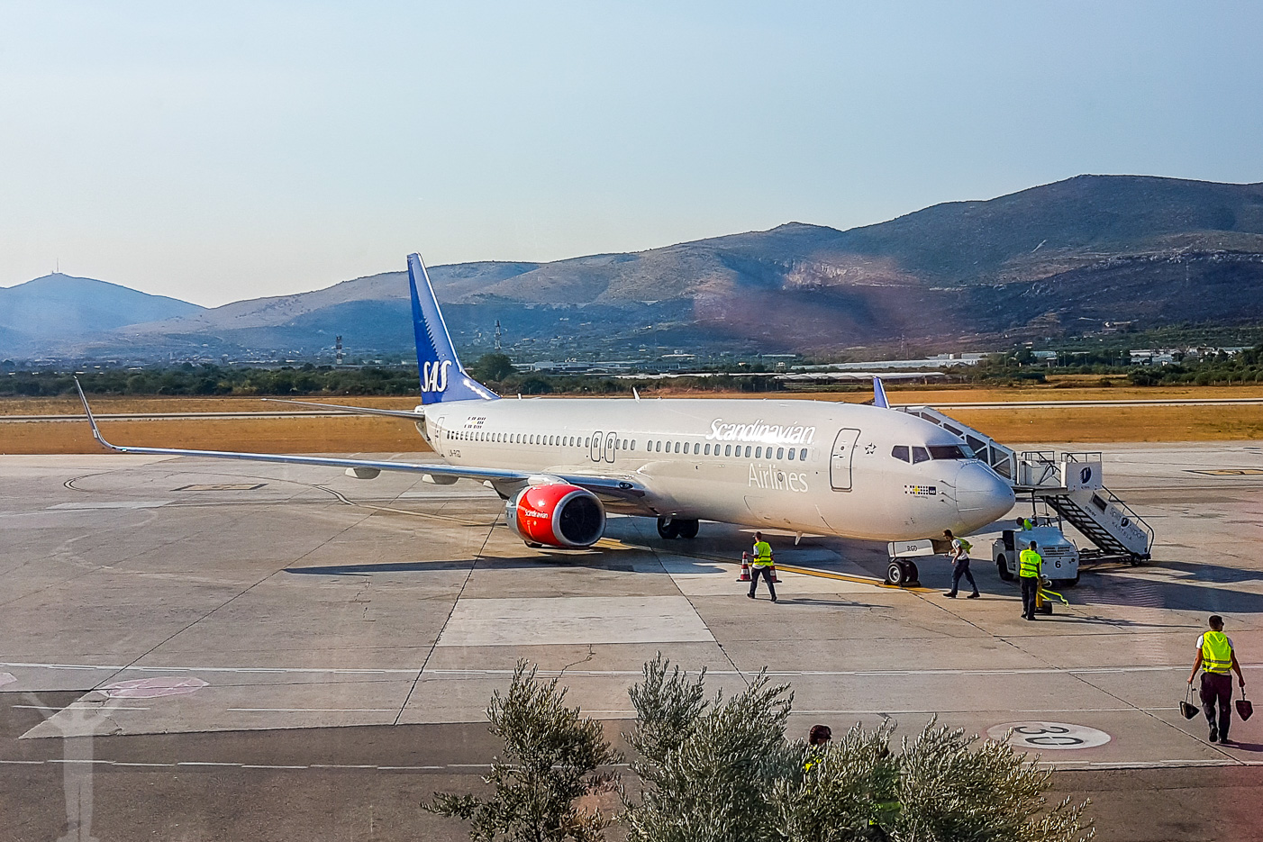 SAS SK1832 - att flyga från Split