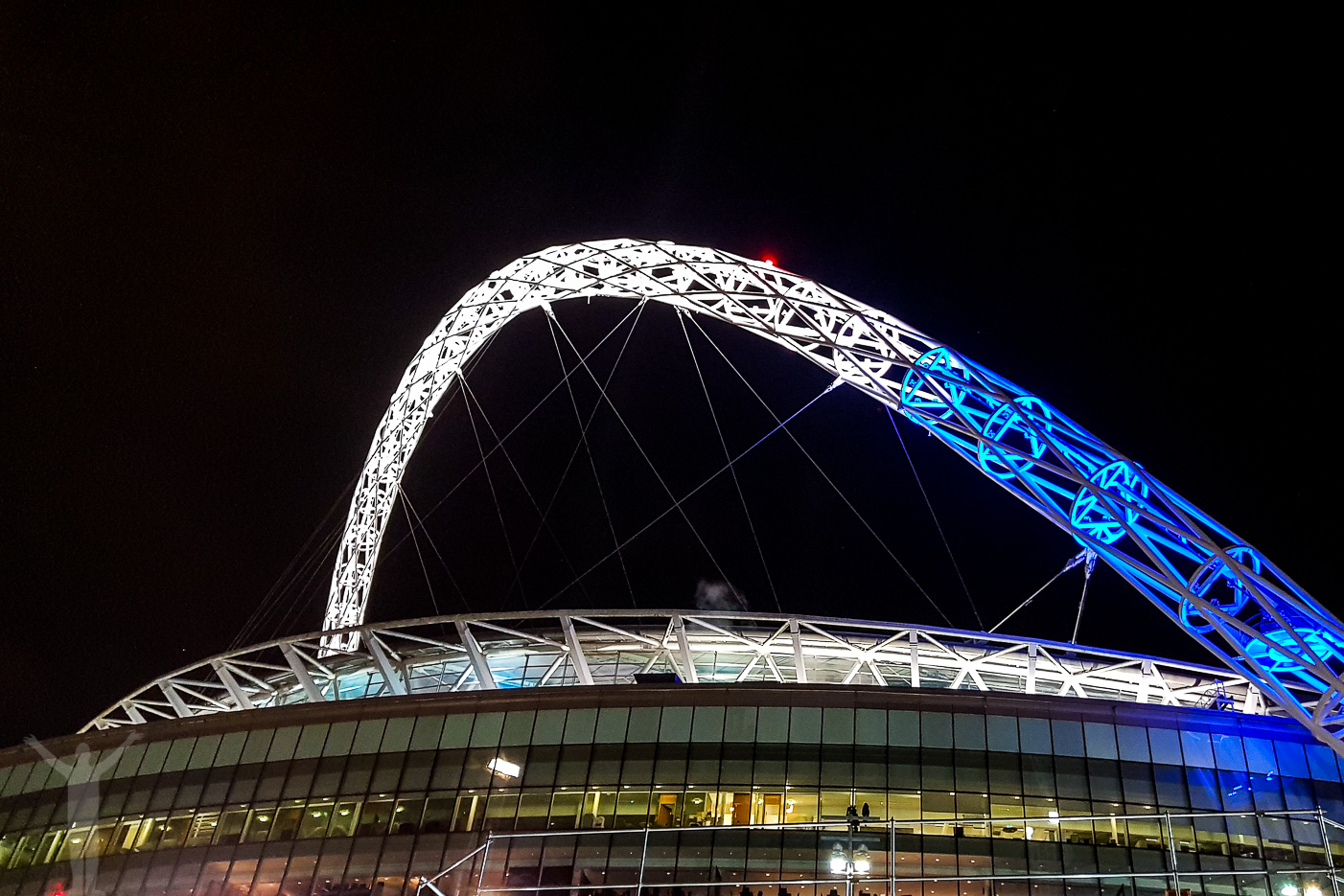 Wembley by night