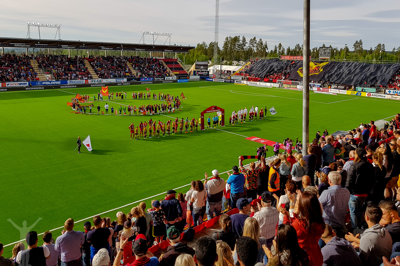 Allsvenskan på Jämtkraft Arena i Östersund