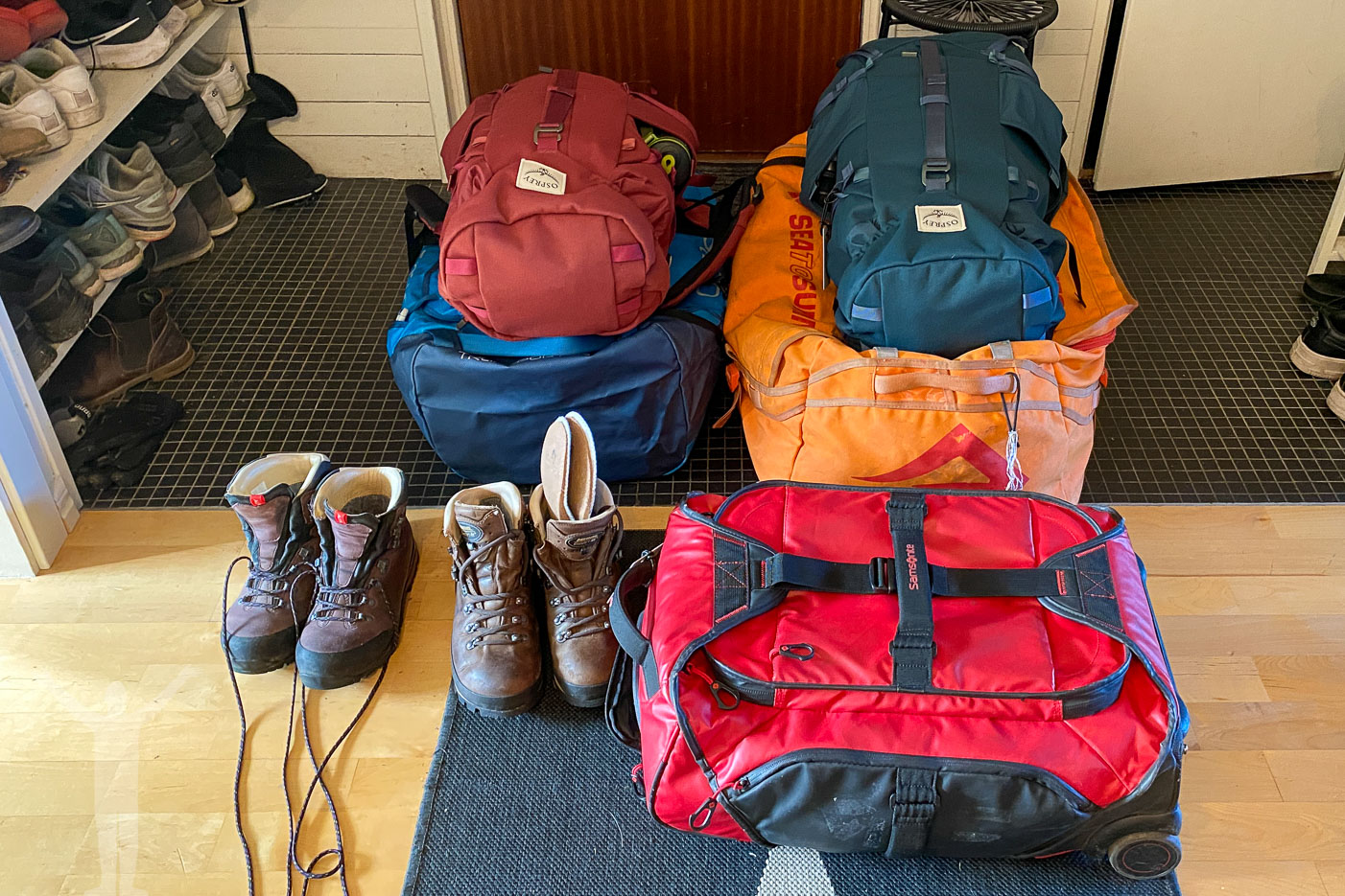 Packlista för Kilimanjaro - duffelbagar och ryggsäckar